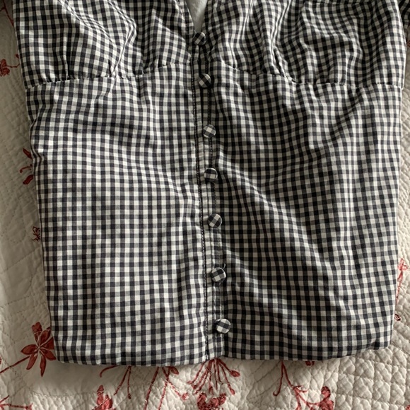 Abercrombie & Fitch Gingham Blouse - Picture 3 of 5